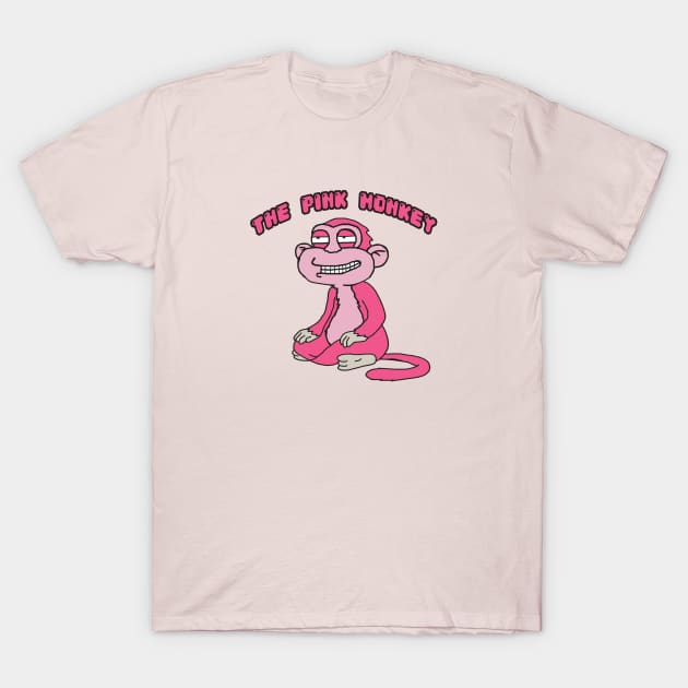 the pink monkey T-Shirt by mohamed705